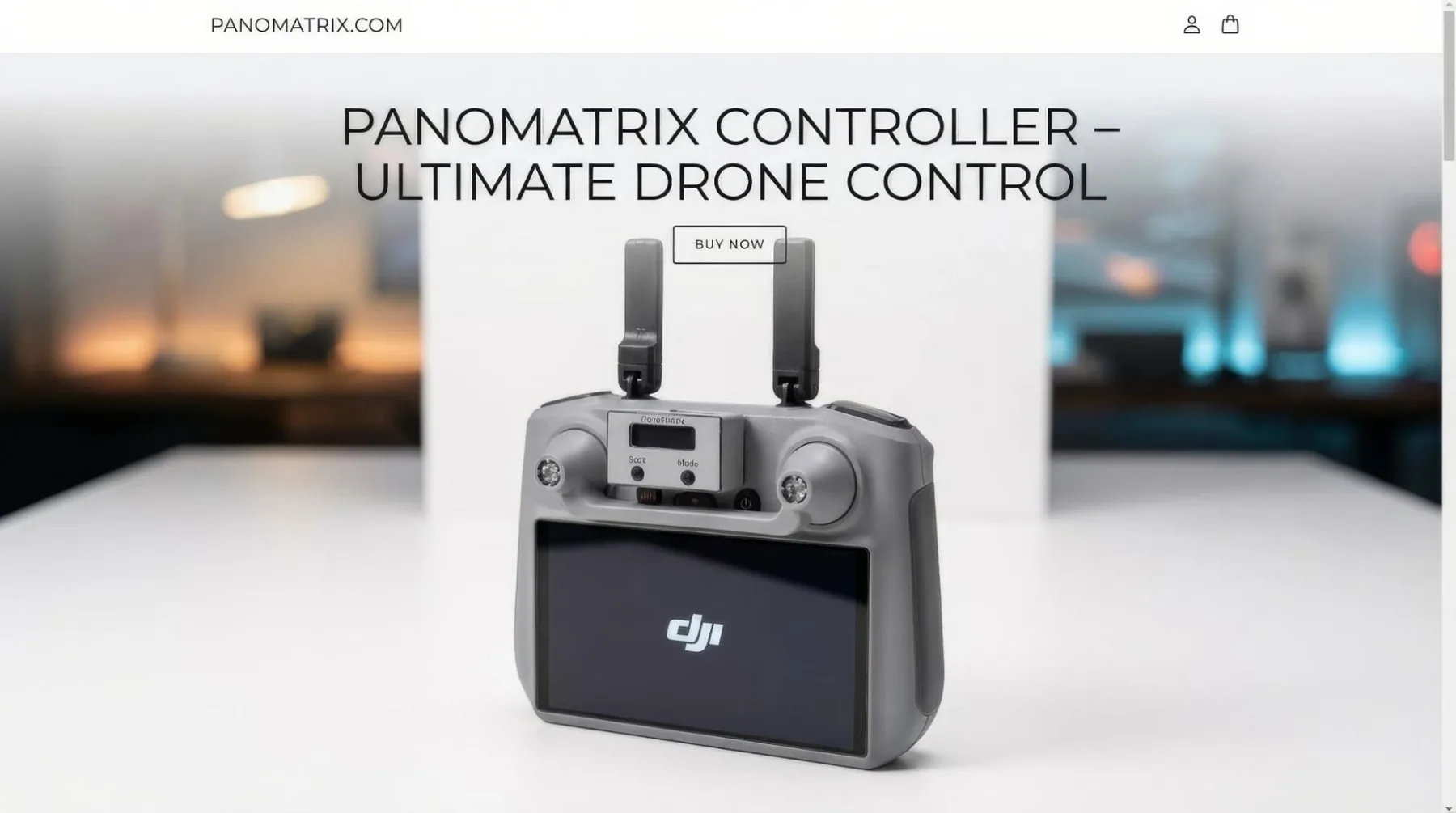 PanoMatrix-integrated DJI RC 2 · Product presentation image
