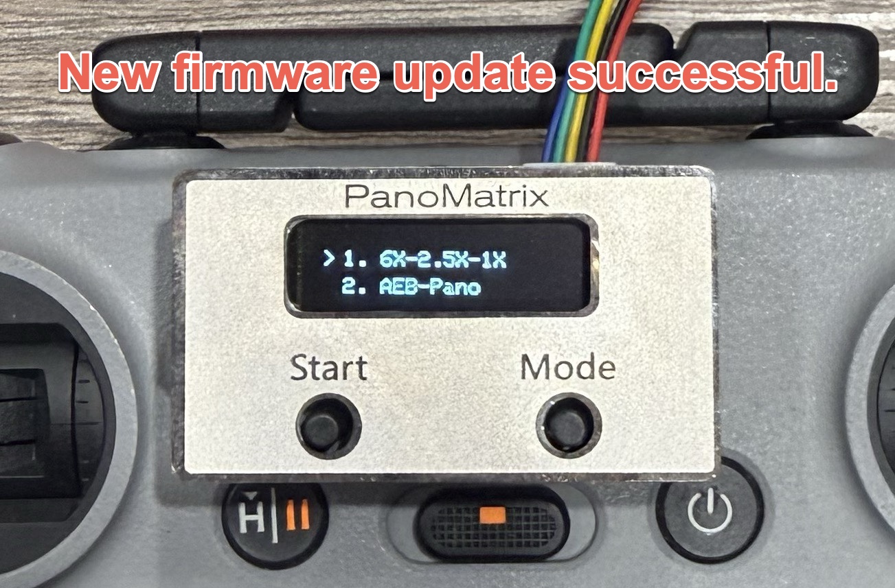 New Firmware Update Successful — Firmware V2.53