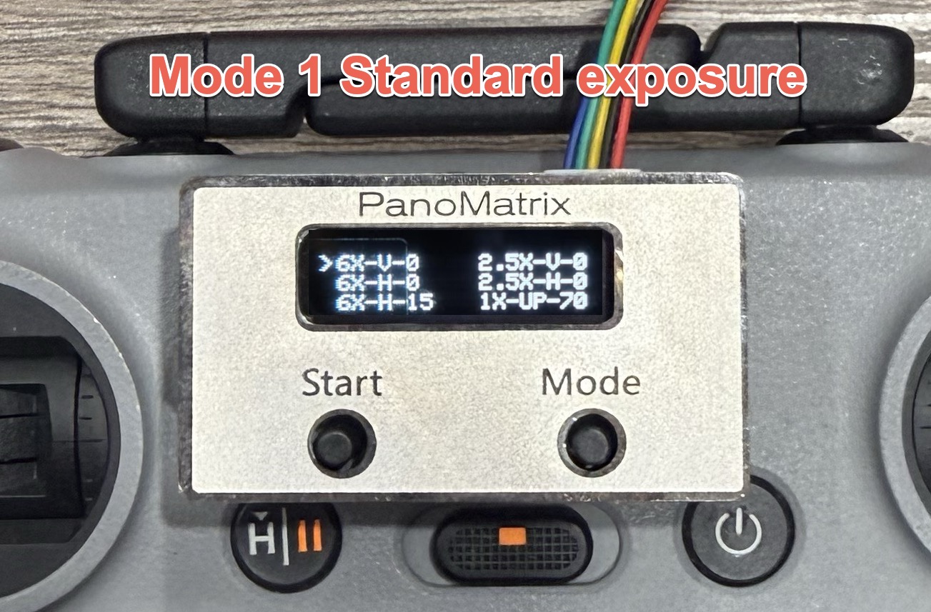 Mode 1 — Standard Exposure